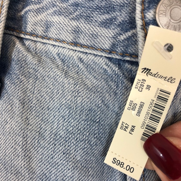 Madewell Perfect Vintage Jeans new C2819 high rise - Picture 5 of 7
